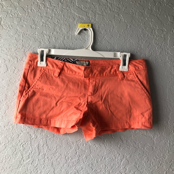 Volcom Pants - Coral-Orange, Volcom Frochickie 2.5” Shorts, 1